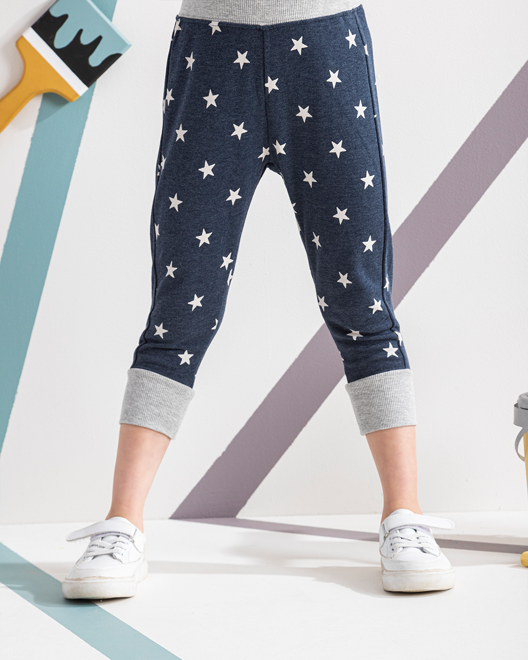 سويت بانتس اطفالي مطبوع نجوم