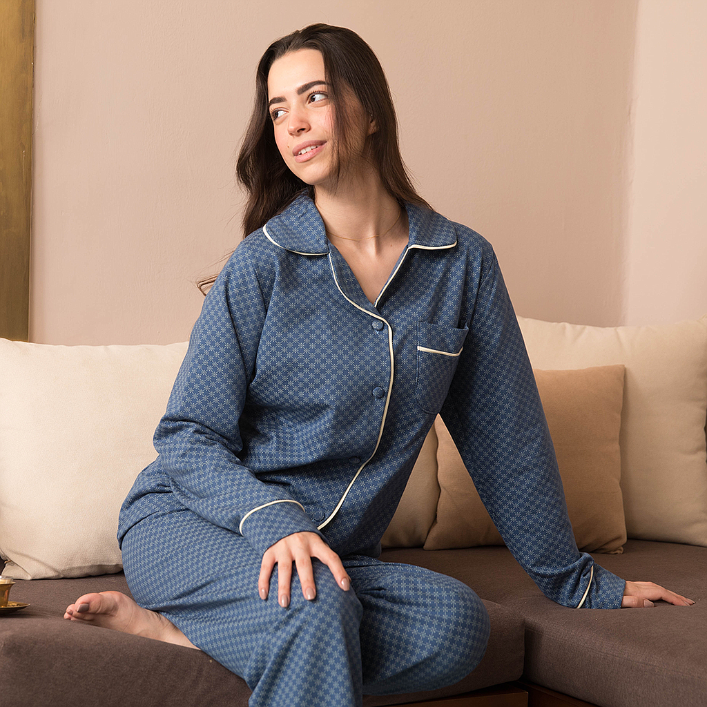 بيجاما حريمي مربعات