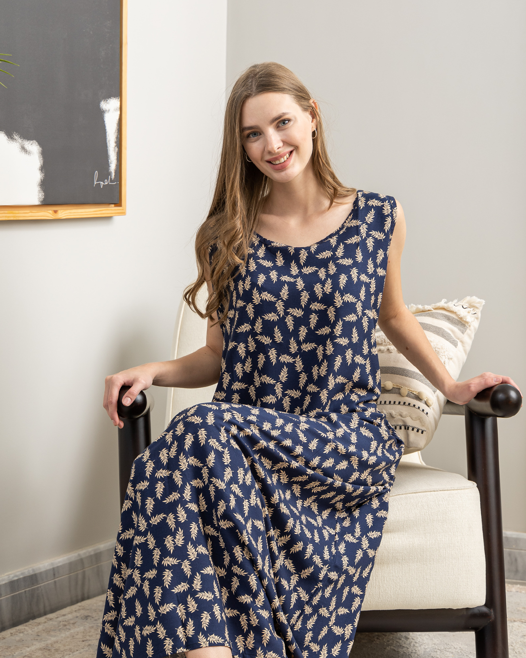 قميص فسكوز كت طويل 24