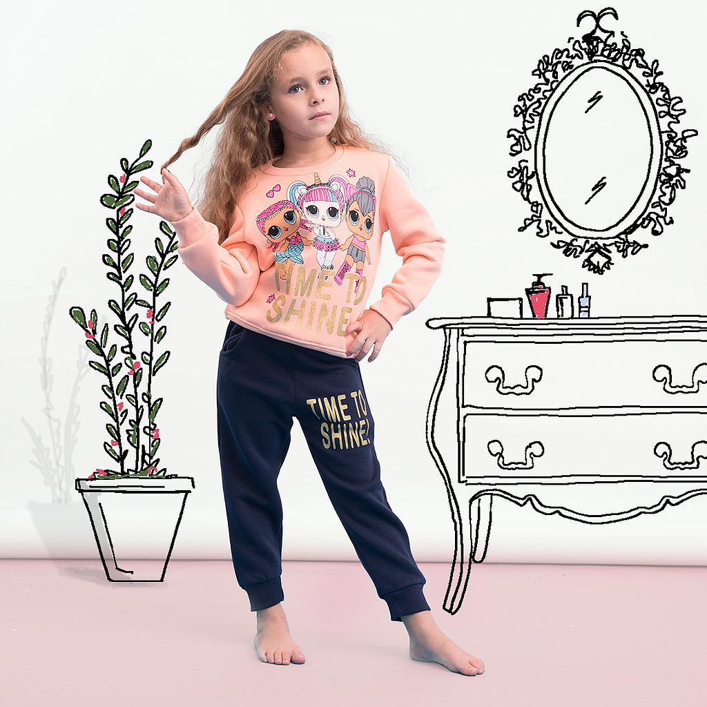 TIME TO SHINE Girls' pajamas