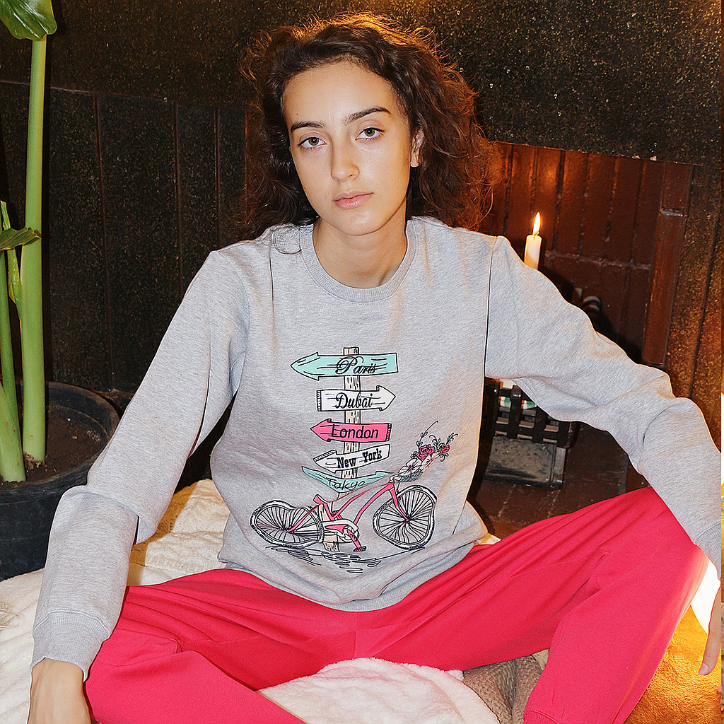 Bicycle tokyo بيجاما بناتي