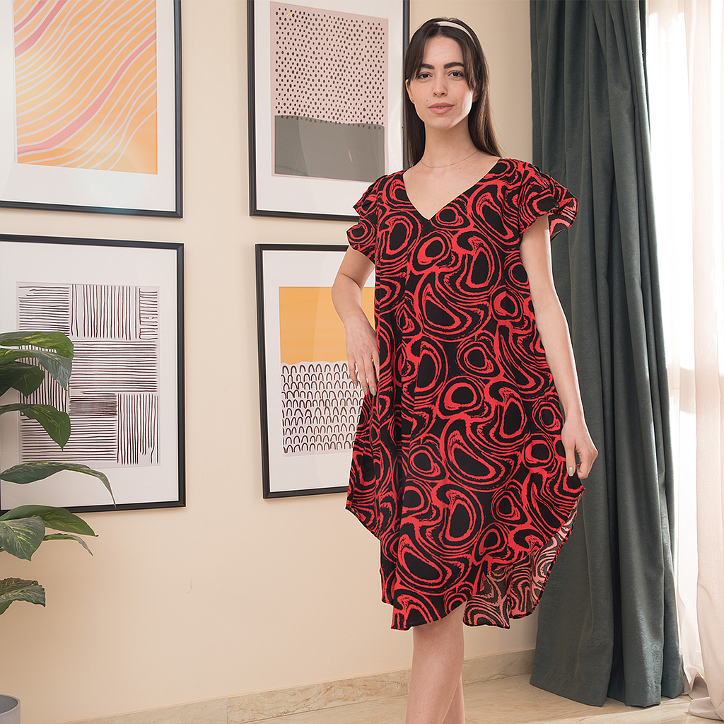 قميص 20 فسكوز قصير