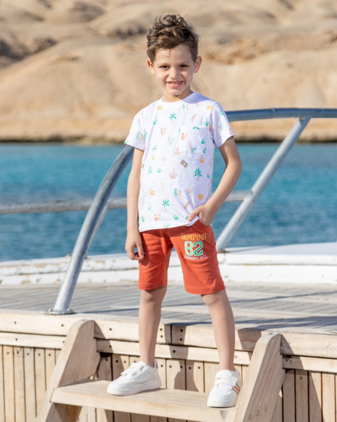 SURFING 82  boys pajamas