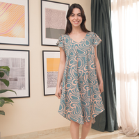 قميص 20 فسكوز قصير