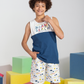 MAIMI BEACH Boys Pajama Set * Summer Melton Printed Shorts