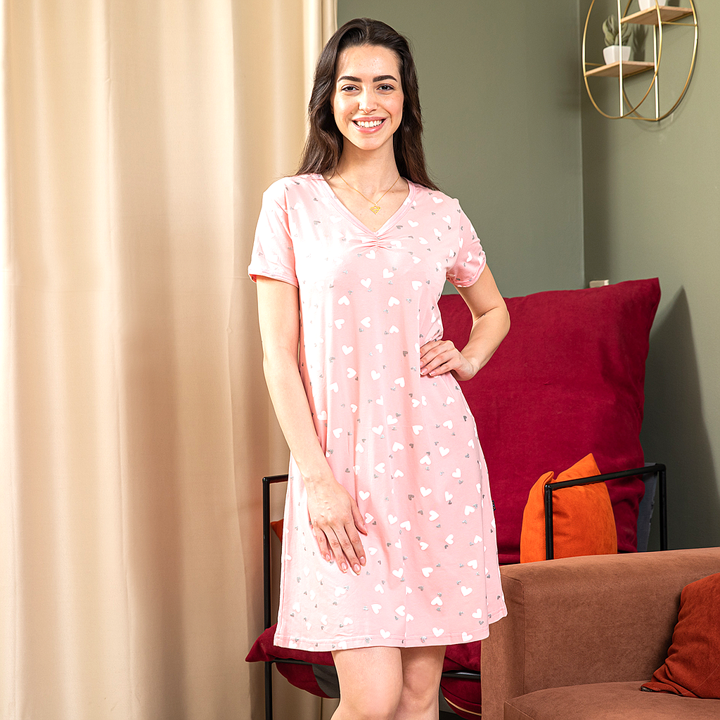 نايت شيرت حريمي قلوب