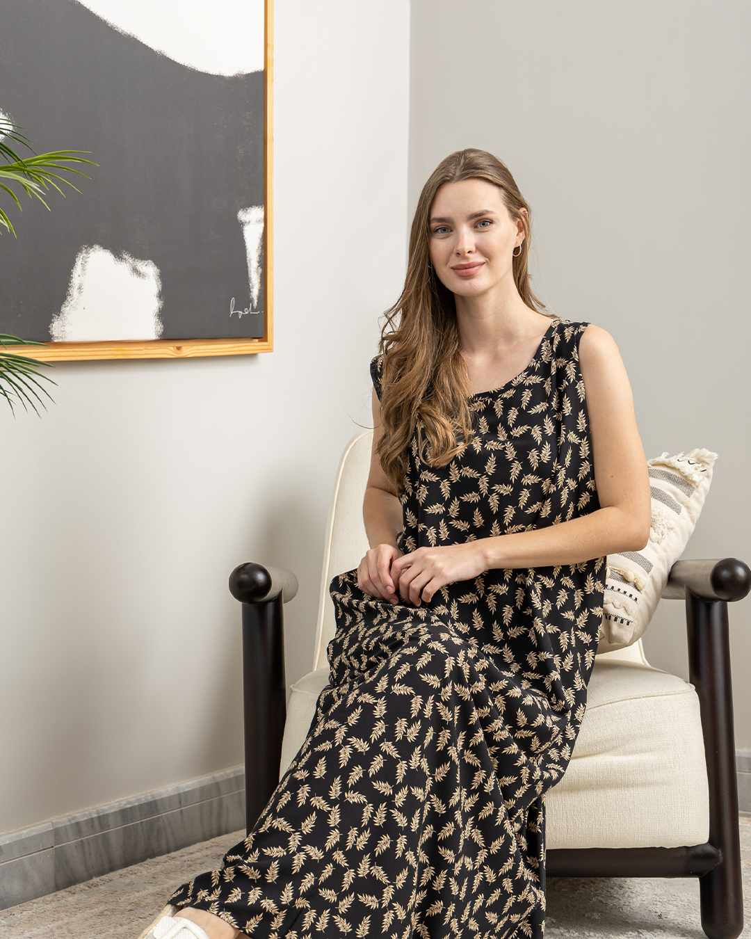 قميص فسكوز كت طويل 24