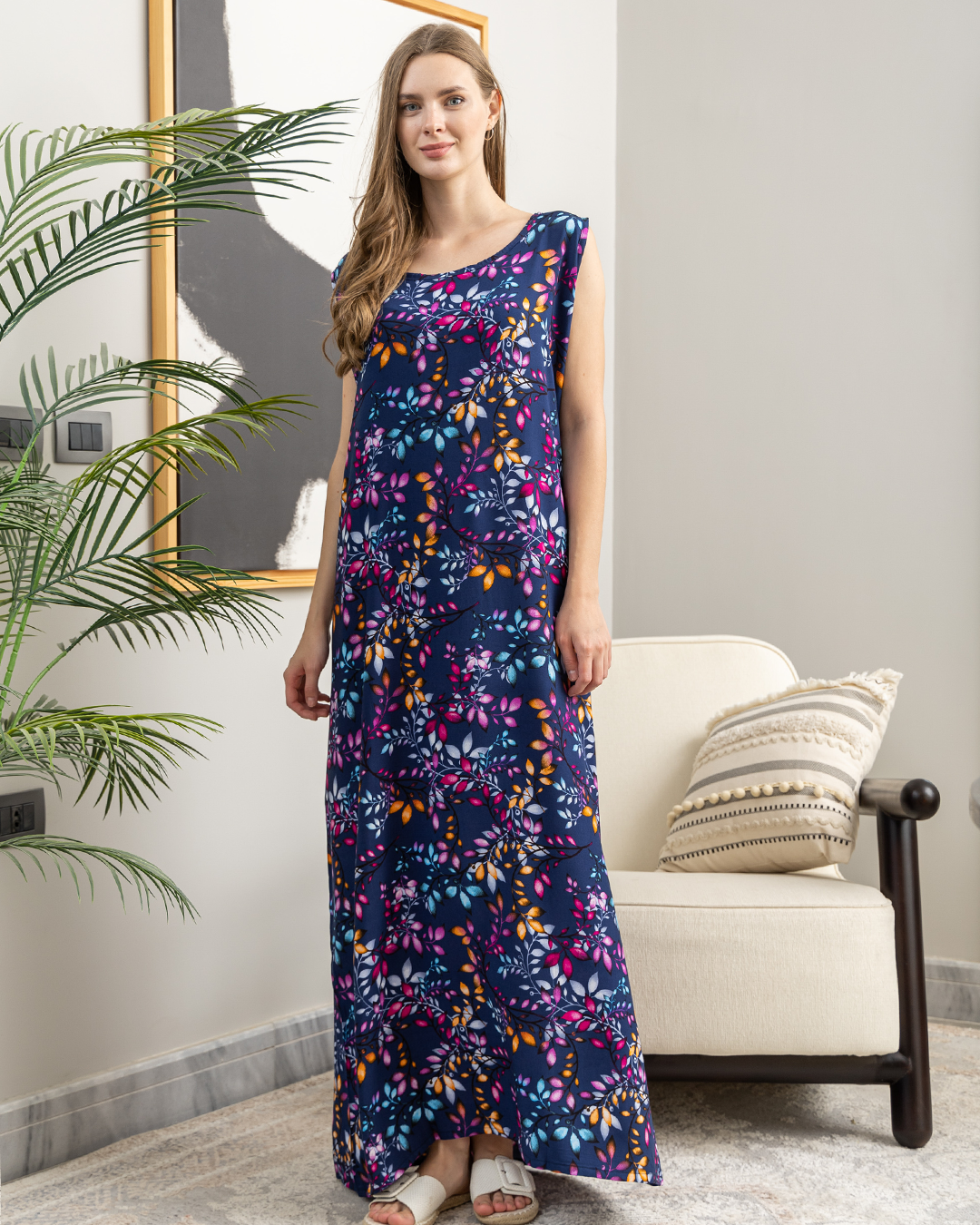 قميص فسكوز كت طويل 22