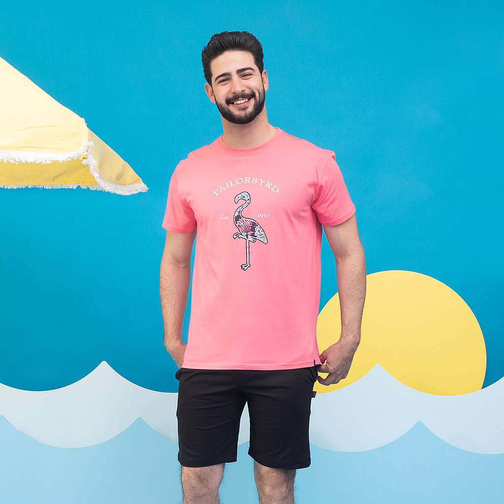 FLOWER Flamingo  بيجاما شورت رجالي