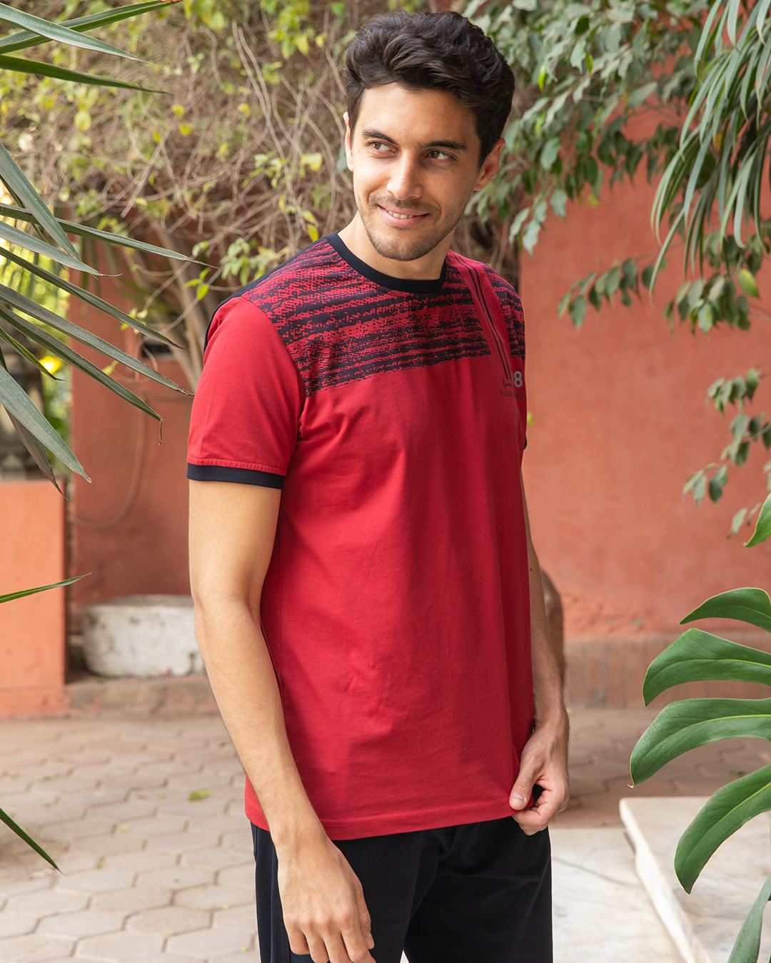 galvani 98 rhubarb men's pajamas