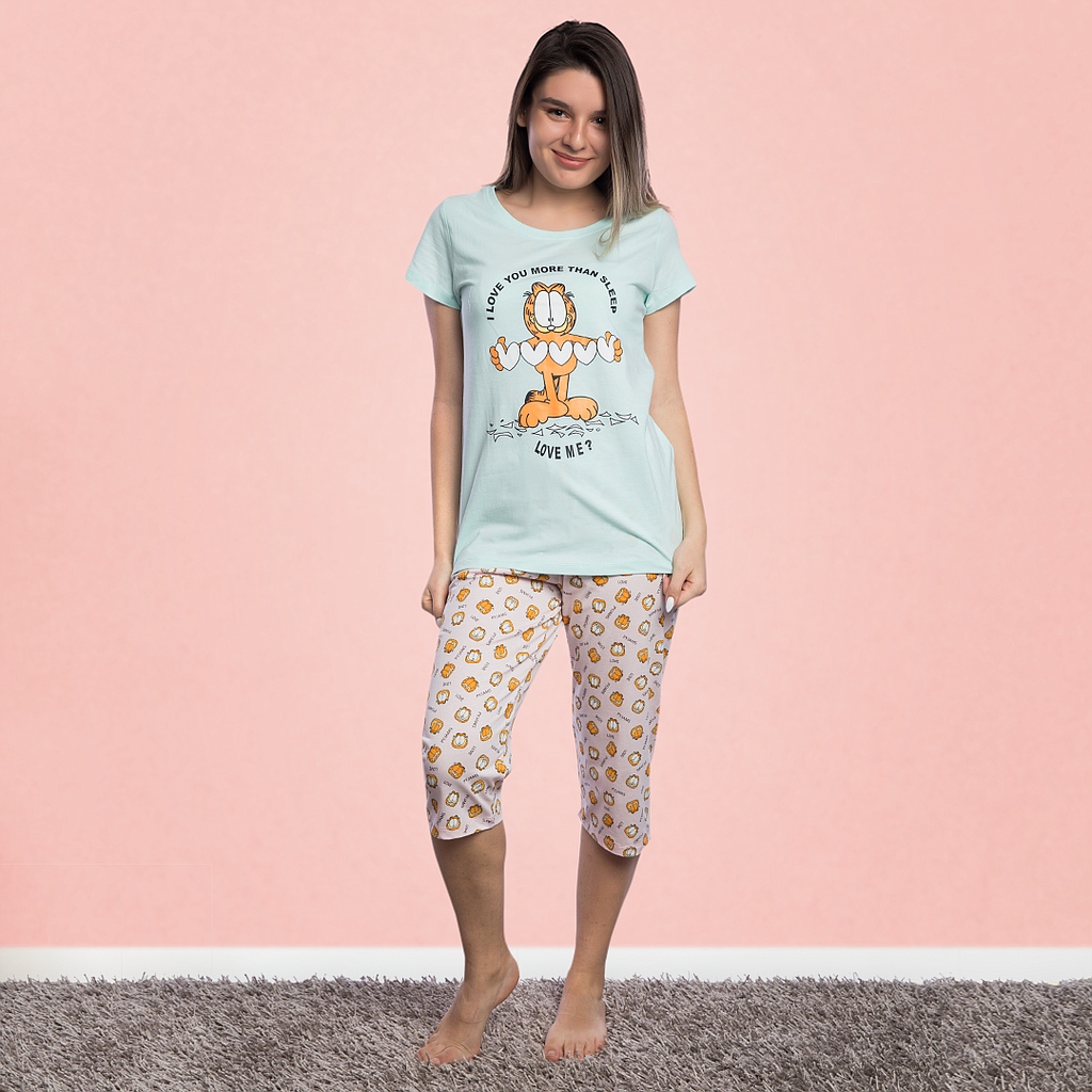 القلوب garfield بيجاما نص كم - 2segypt