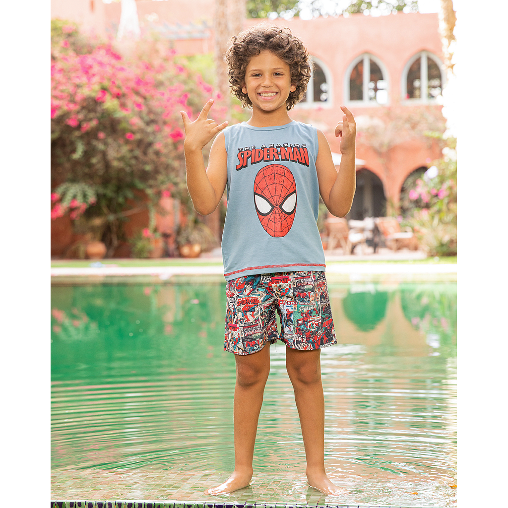 Spider man طقم مايوه اولادي