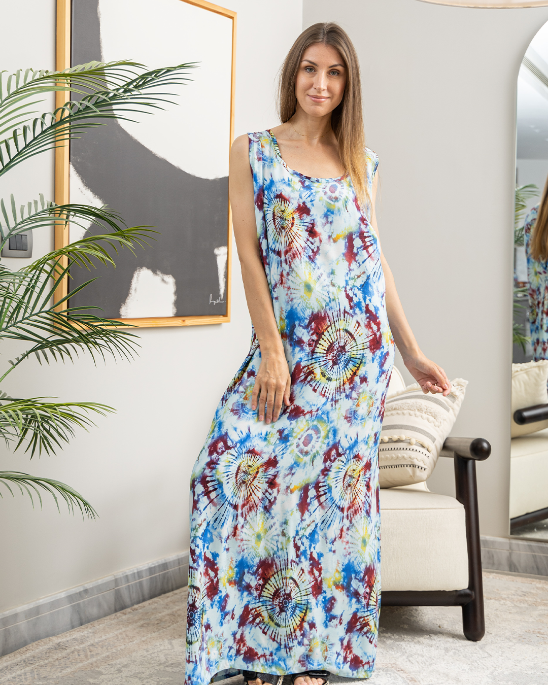 قميص فسكوز كت طويل 27