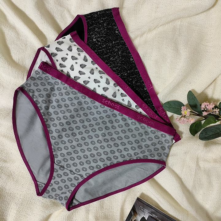 حريمي بريف منقوش باك 3