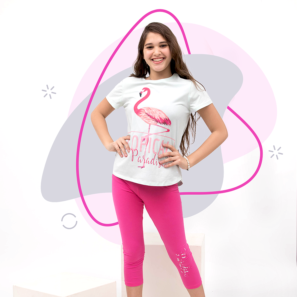 ParadiseTROPICAL Girls' pajamas with pants