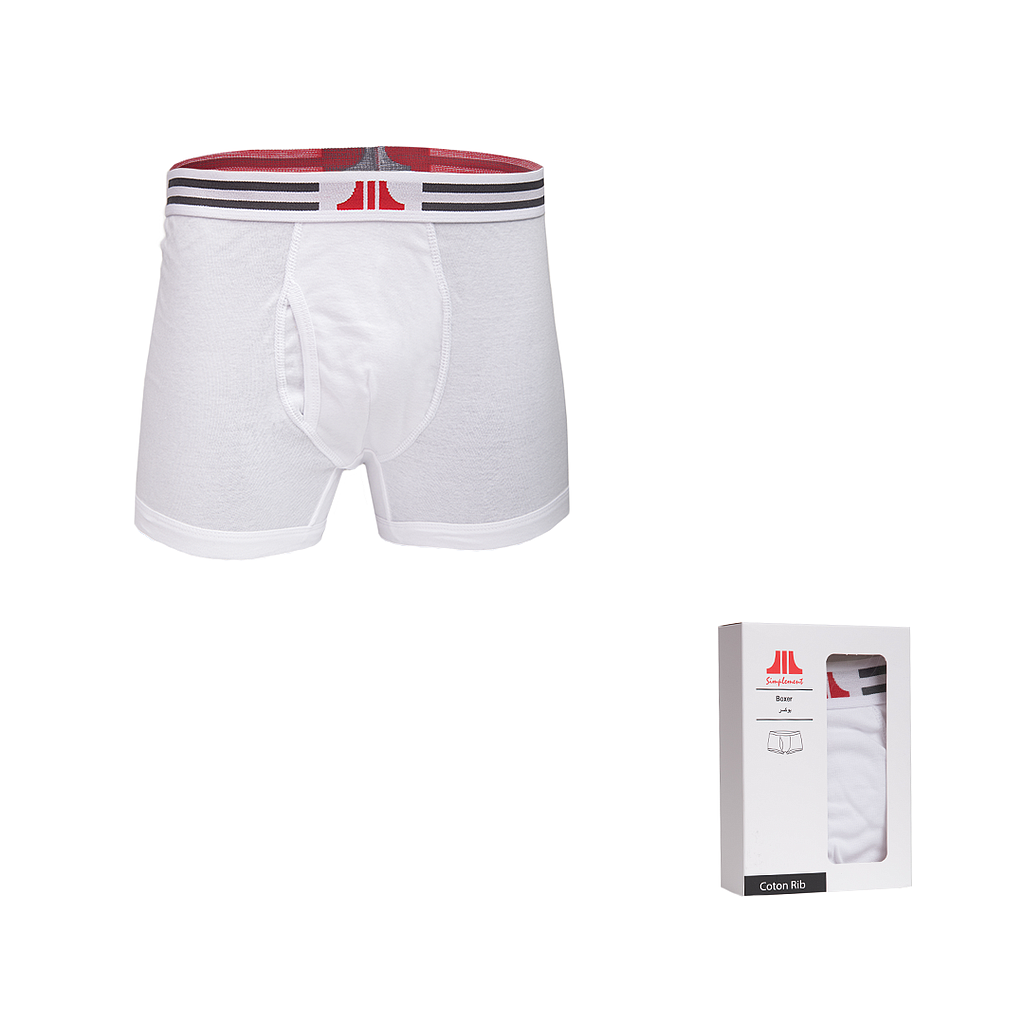 بوكسر جيل استك ابيض - 2segypt