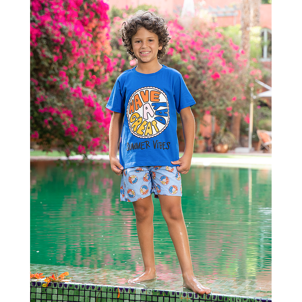 SUMMER VIBES Boys' swimsuit set