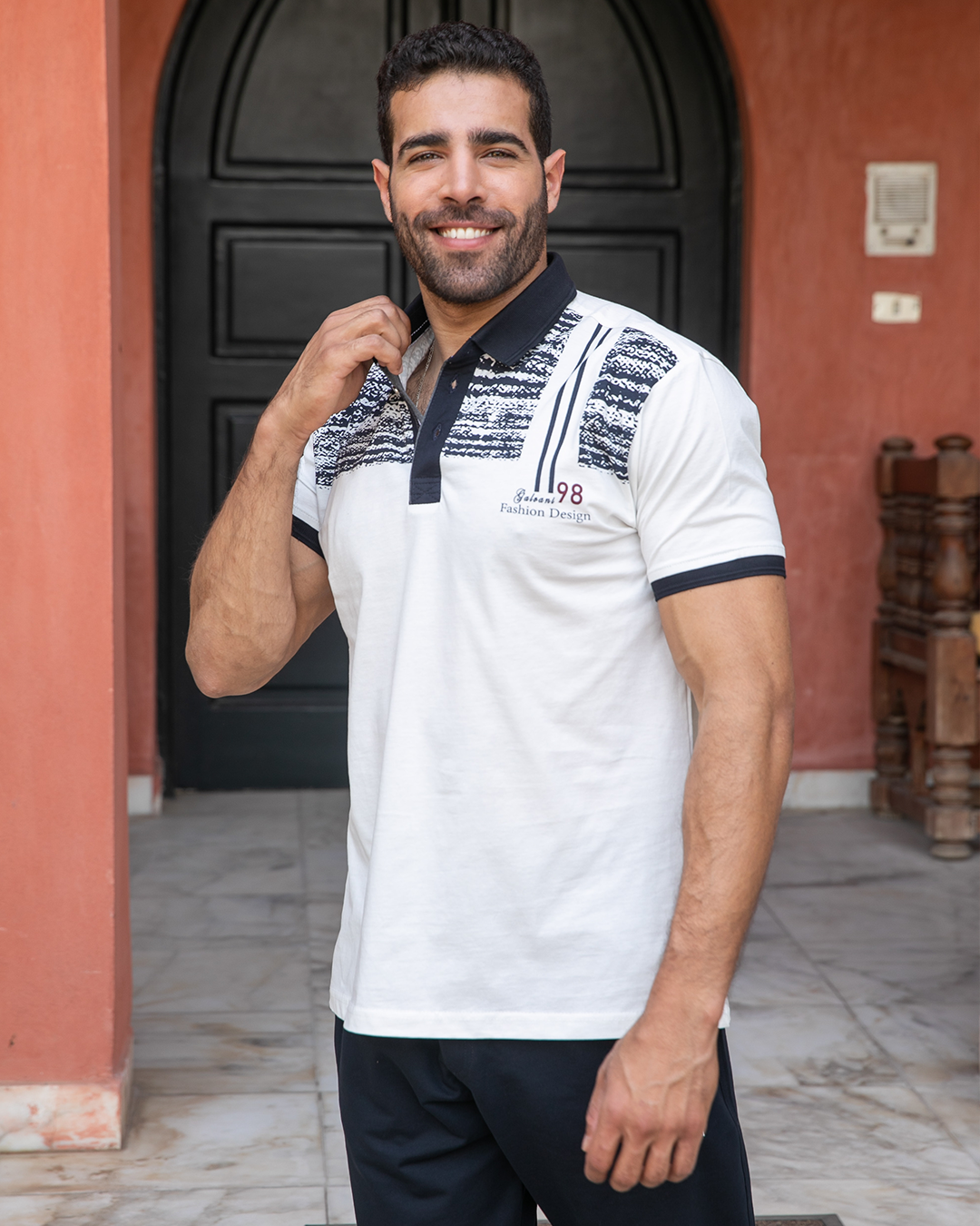 galvani 98 بيجامه رجالي زراير