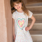 Sweet Dreams Girls' Dotted Nightshirt