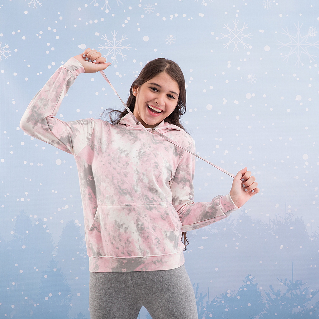 سويت شيرت كابيشو بناتي تاي داي