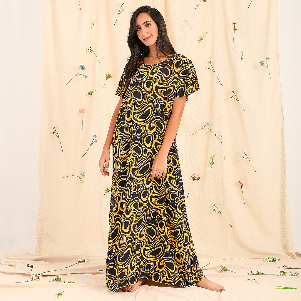 Long Japanese viscose shirt 