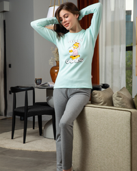 Sleepy Garfield بيجامة حريمي