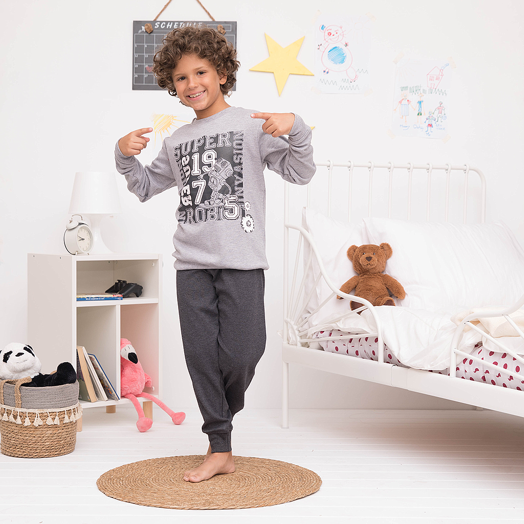 SUPER ROBOT My boys' pajamas