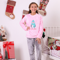 warm winter girls' pajamas