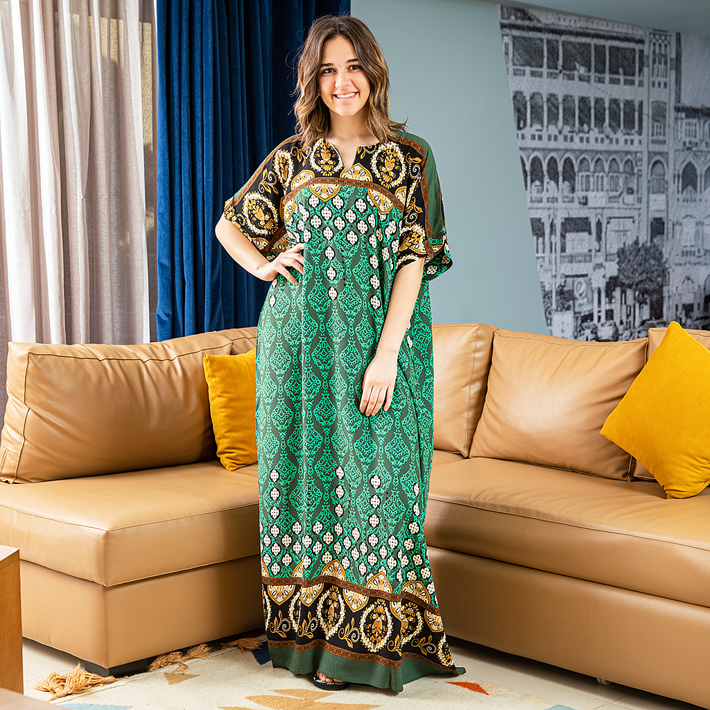 قميص فسكوز نص كم 15