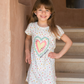 Sweet Dreams Girls' Dotted Nightshirt