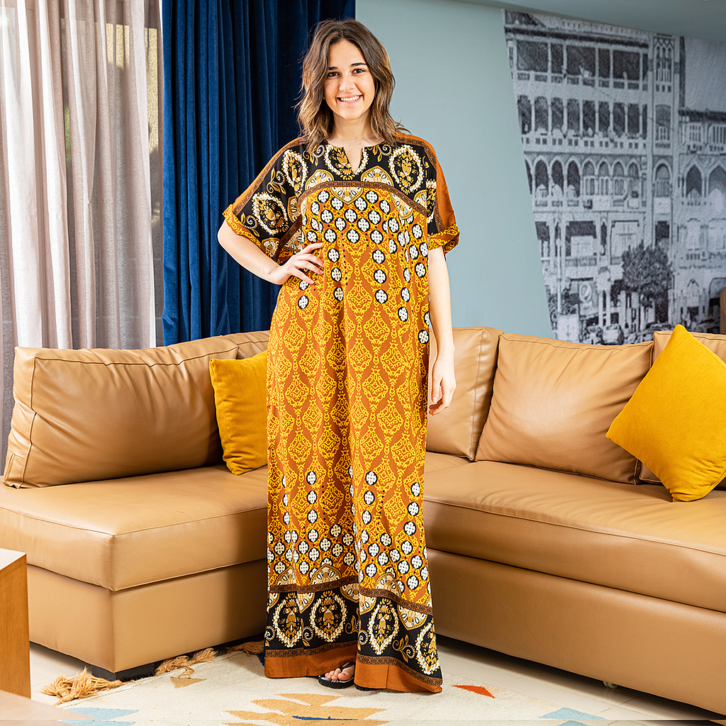 قميص فسكوز نص كم 15