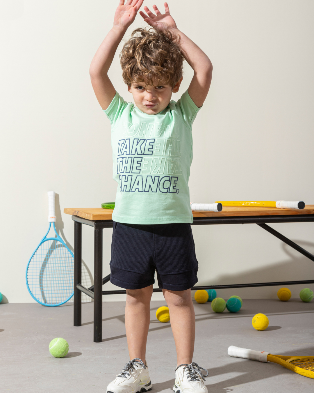 Take the change My boys' pajamas are shorts
