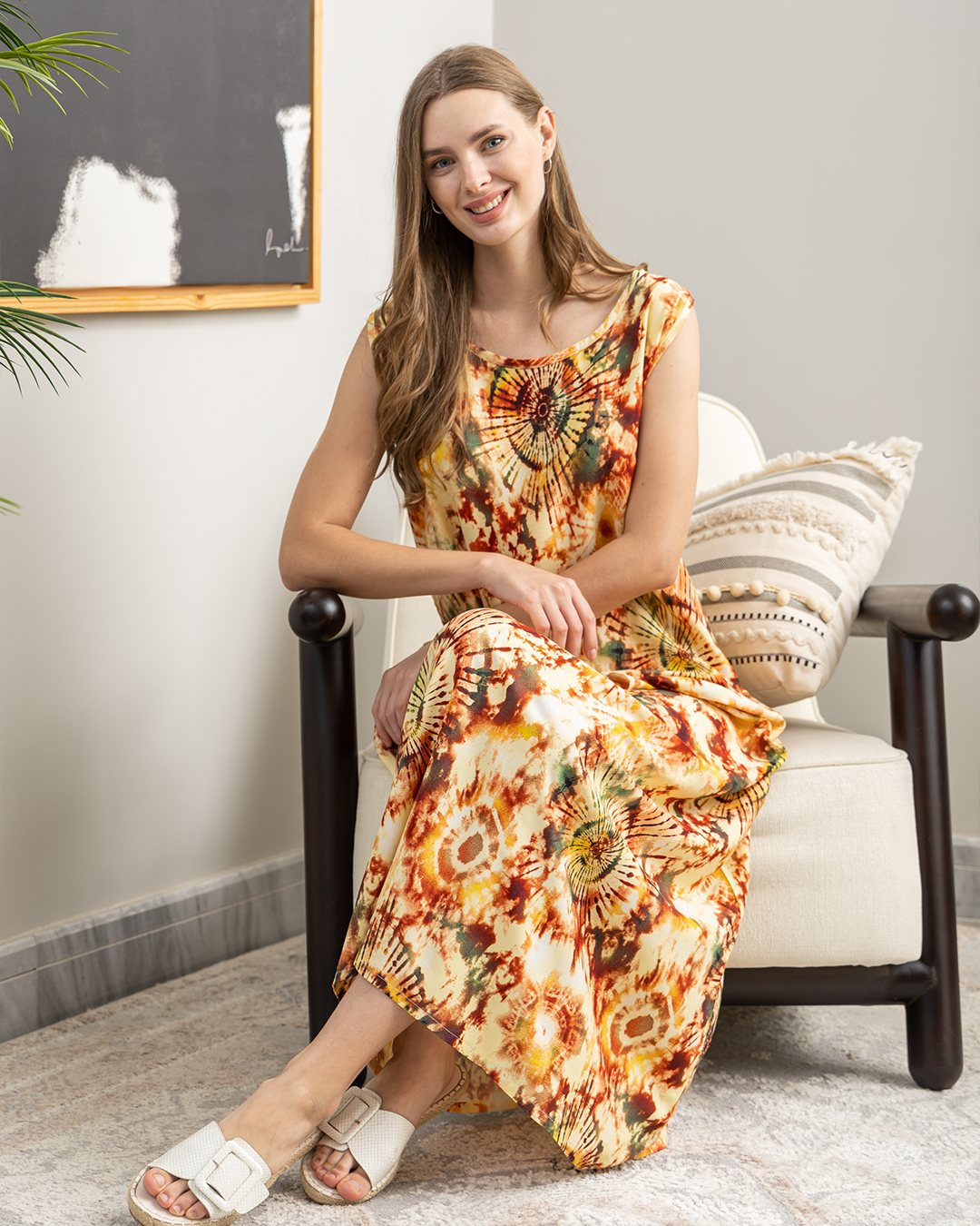 قميص فسكوز كت طويل 27