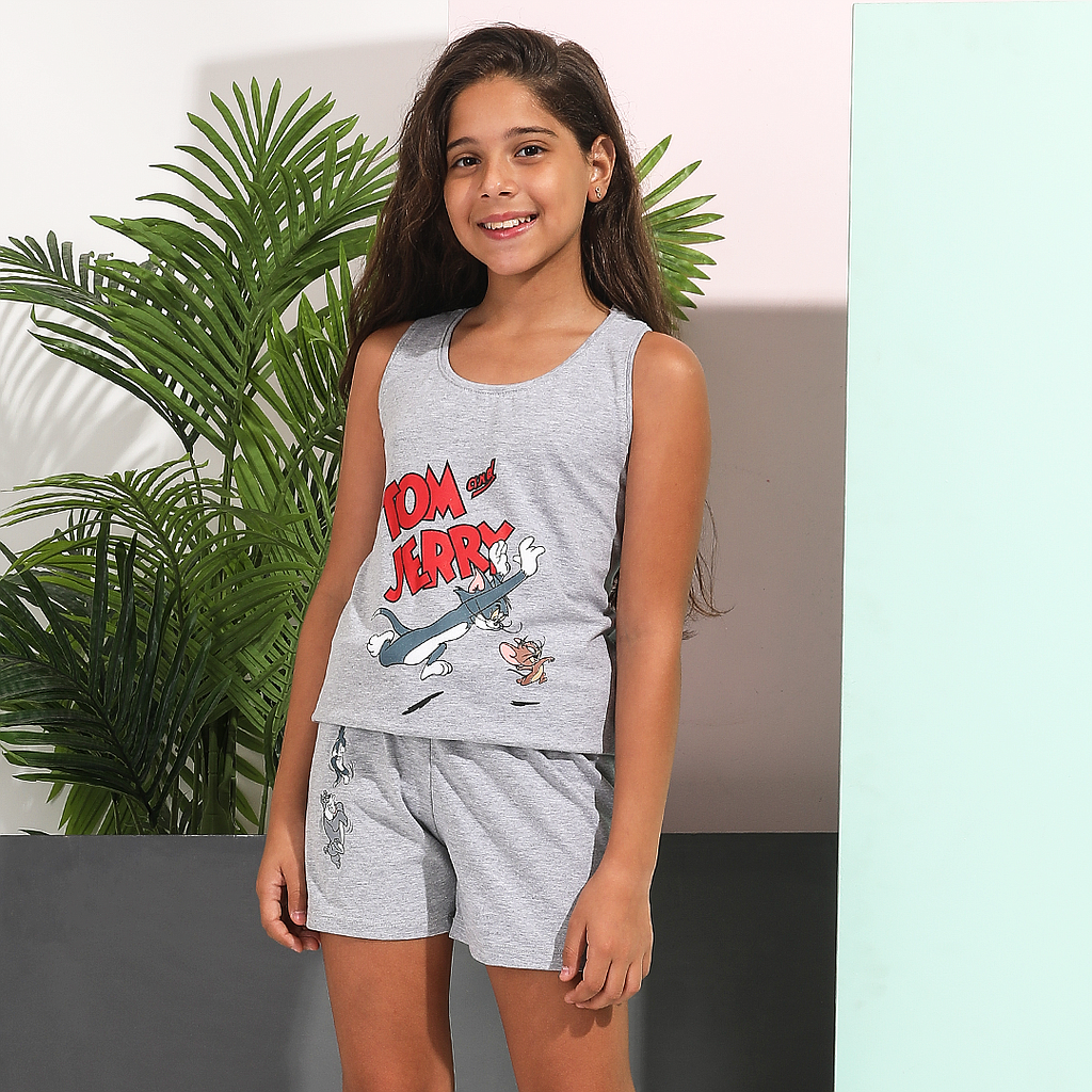 ToM&amp;JerryGirls' pajamas, jersey shorts