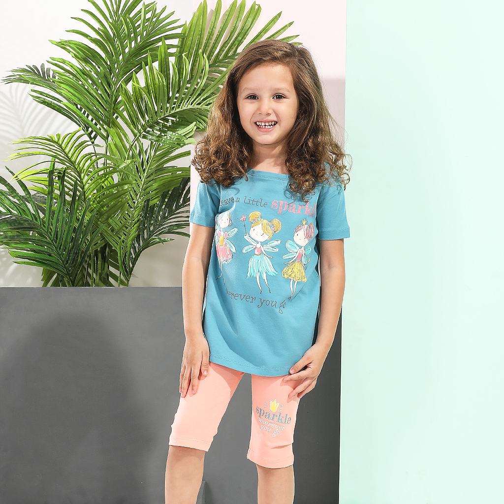 SPARKLEGirls legging pajamas