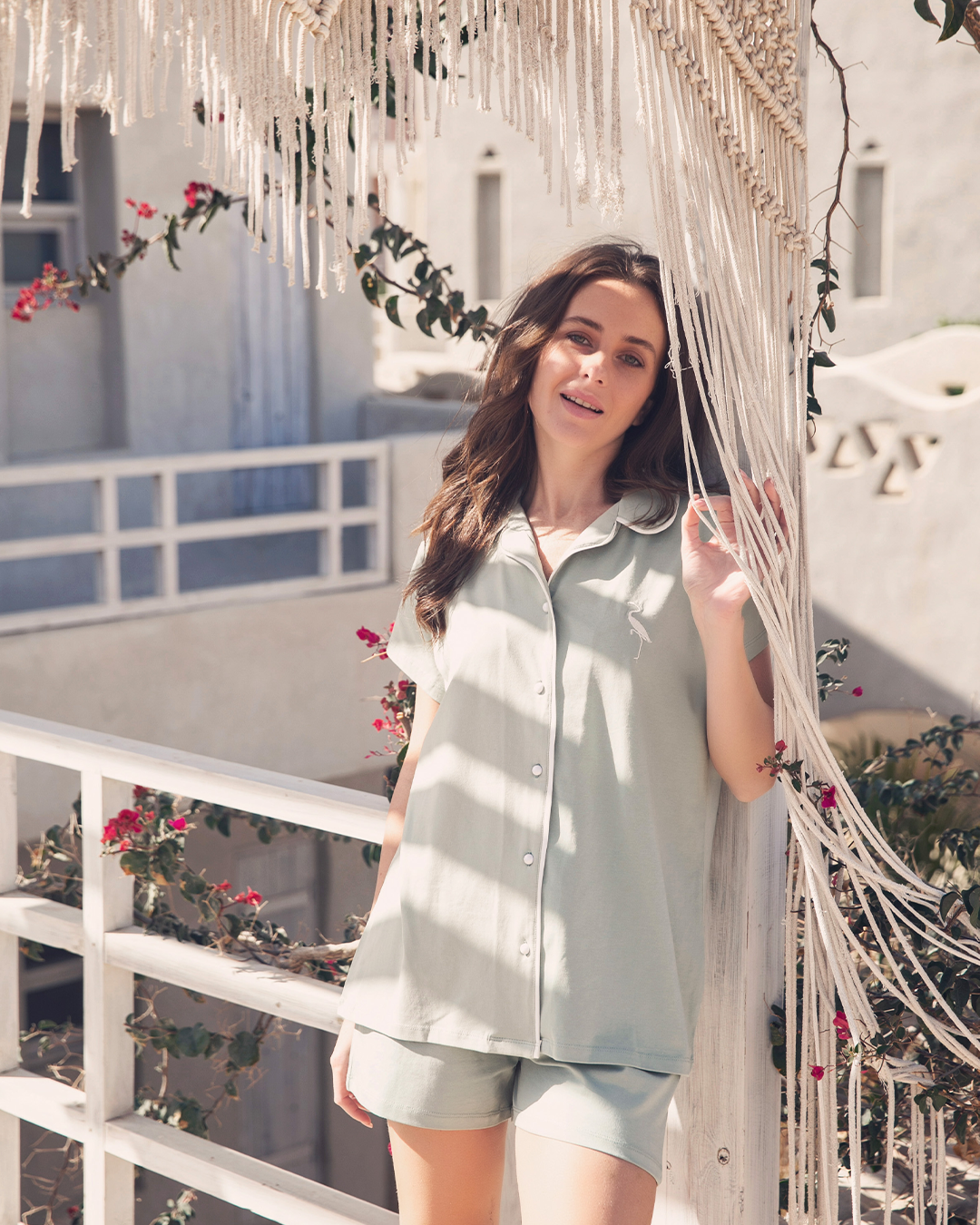 Flamingo بيجاما شورت كلاسيك