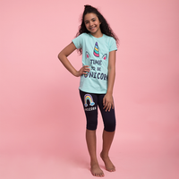 Unicorn girls' pajamas