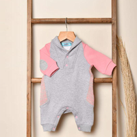 Basic pink x shane collar jumpsuit