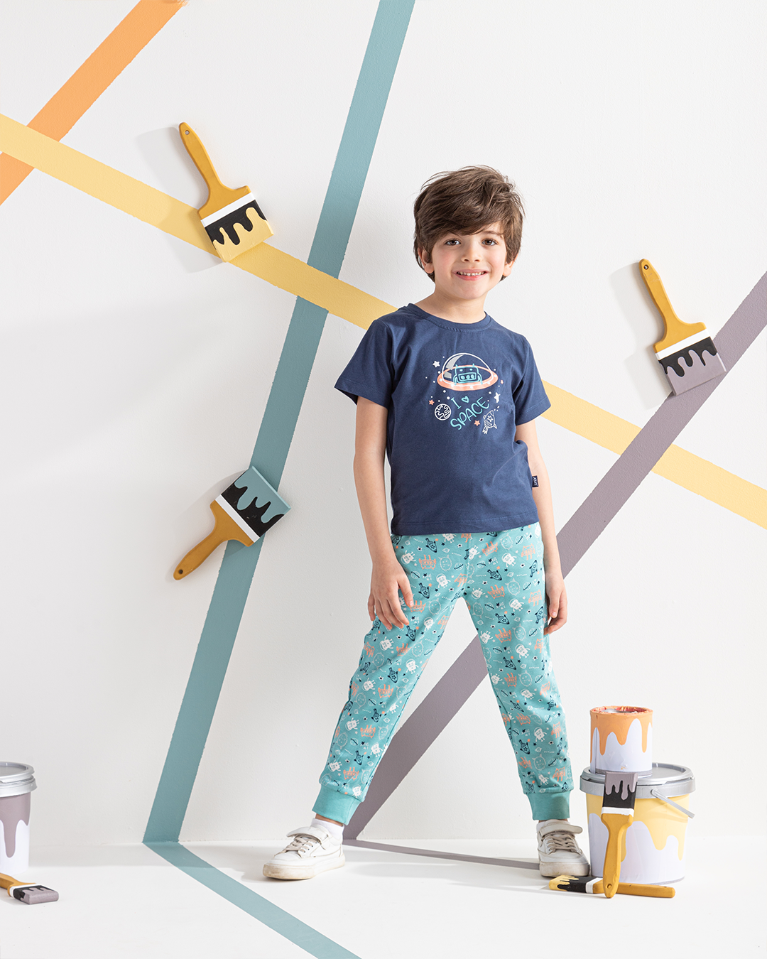 Space love بيجامه اولادي