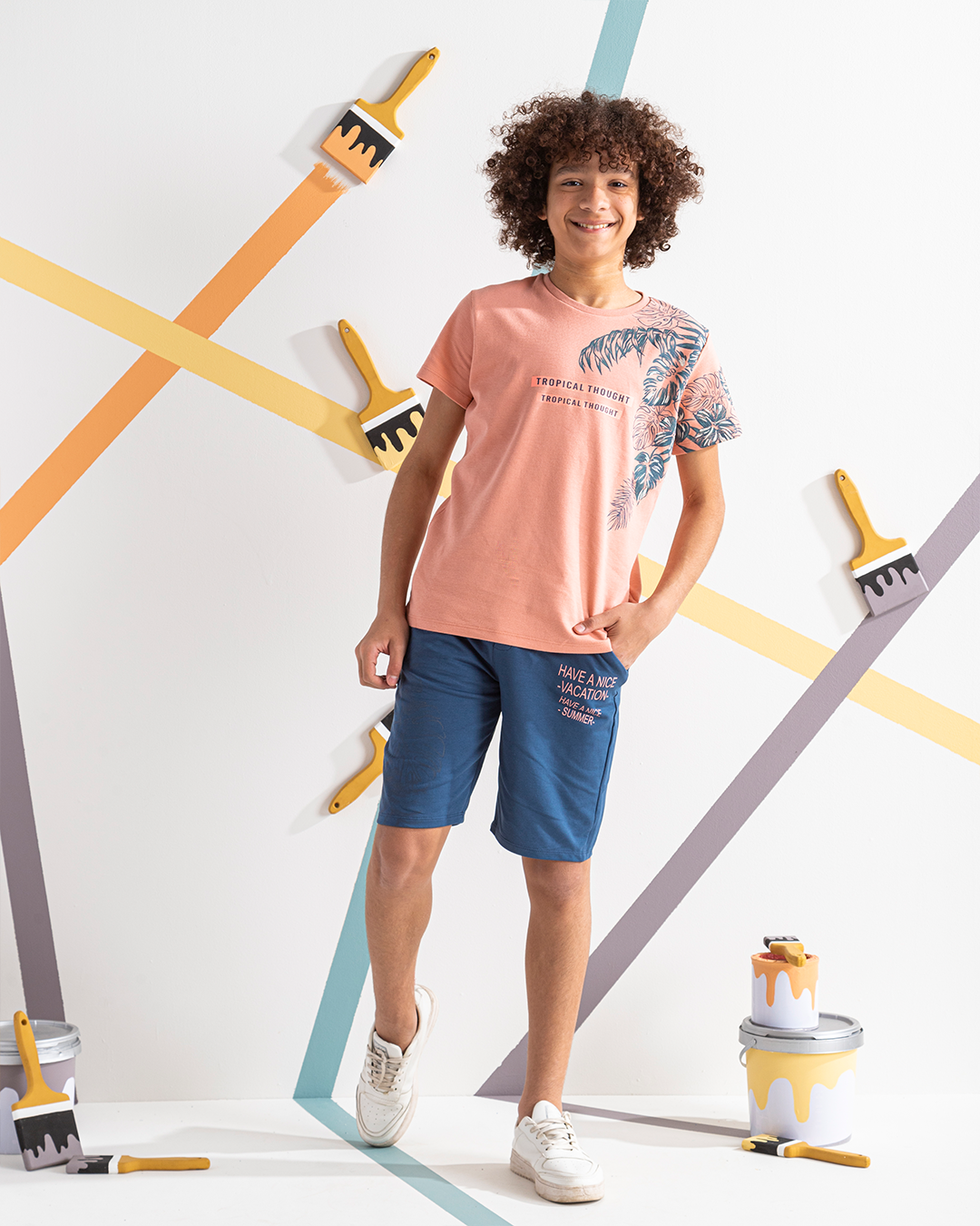 TROPICAL بيجامه اولادي شورت