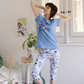 Half-sleeved pajamas in Ghaban, and the tree branch, a wooded pentacore 