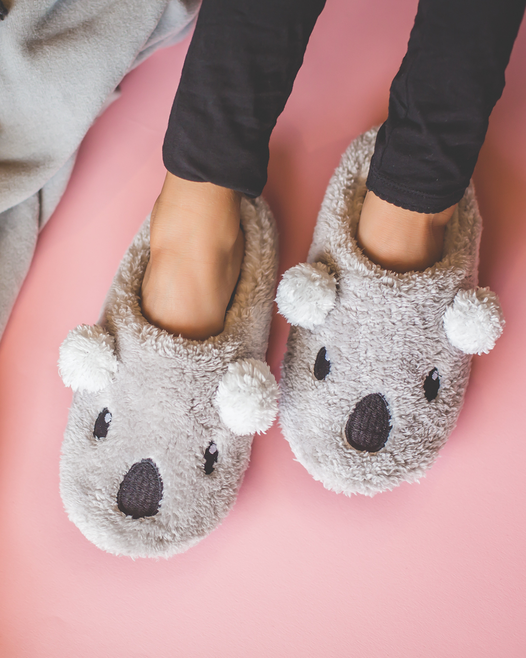 My children's slipper is a koala