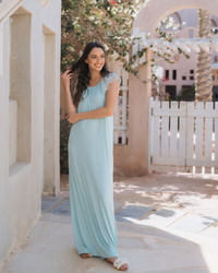 قميص حريمي دانتيل وكشكشه ساده