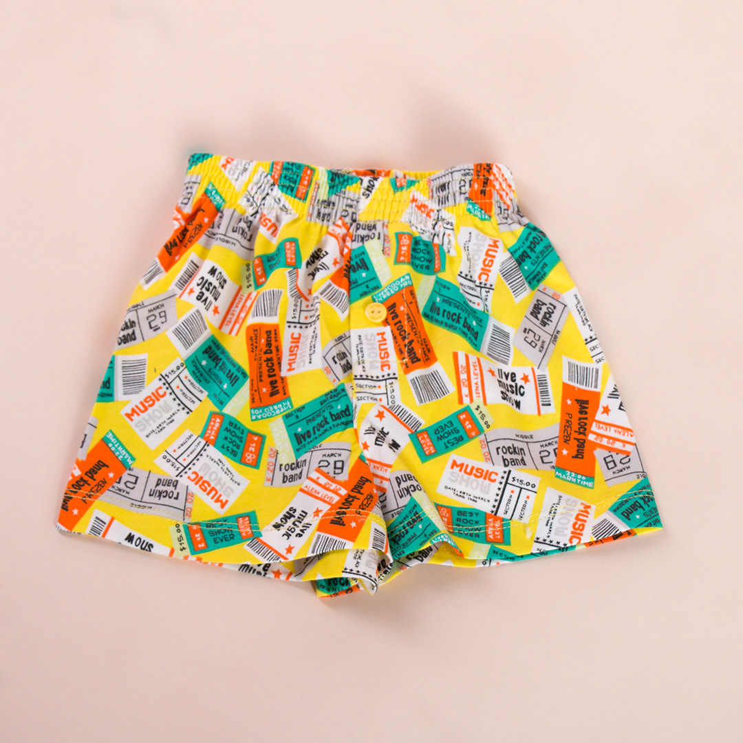 بوكسر اطفالى مطبوع جونيور