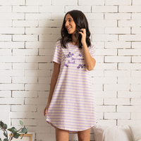 نايت شيرت مقلم