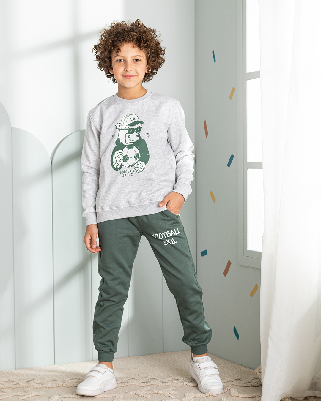 FOOTBALL SKILLS  boys pajamas