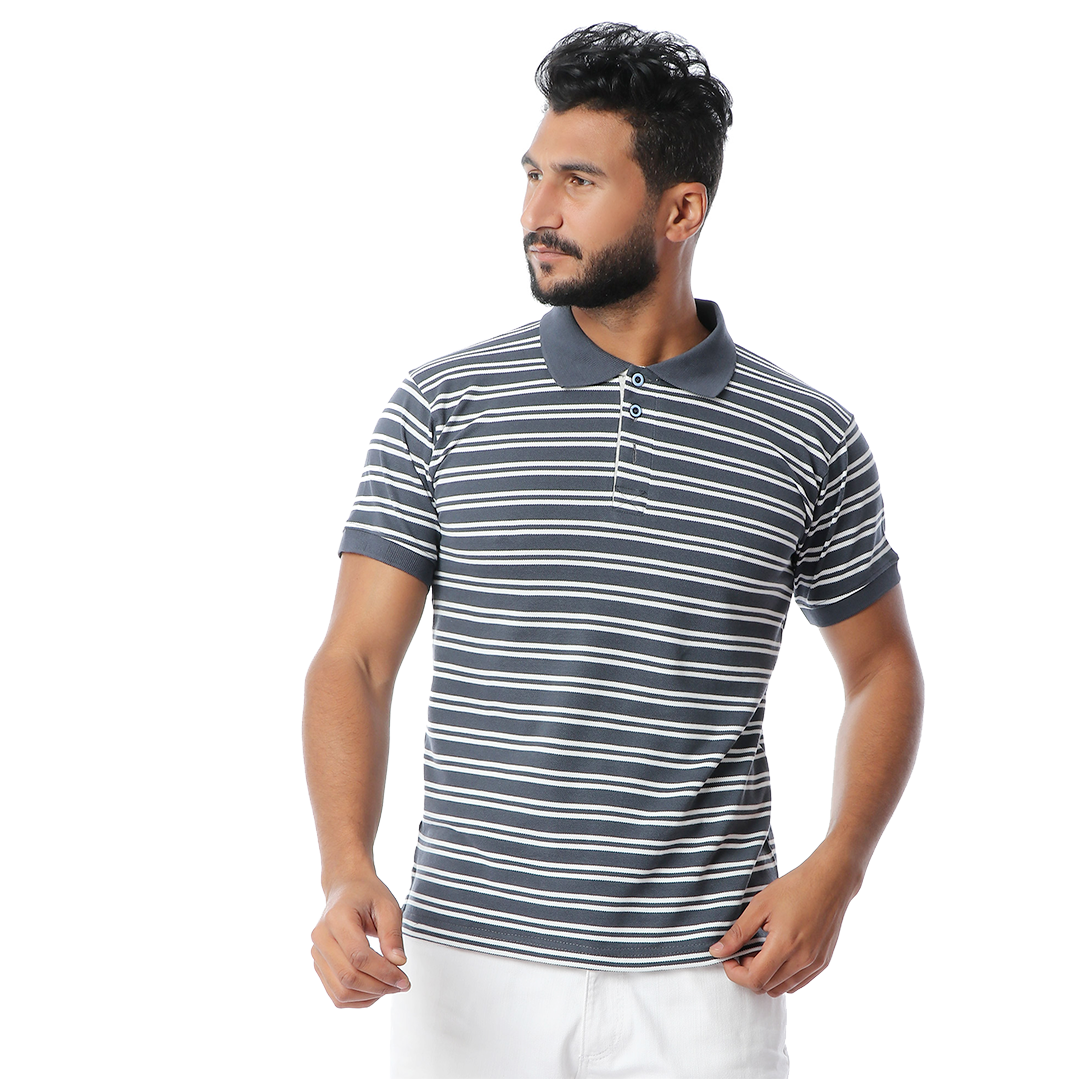 2s تي شيرت بولو مقلم - 2segypt