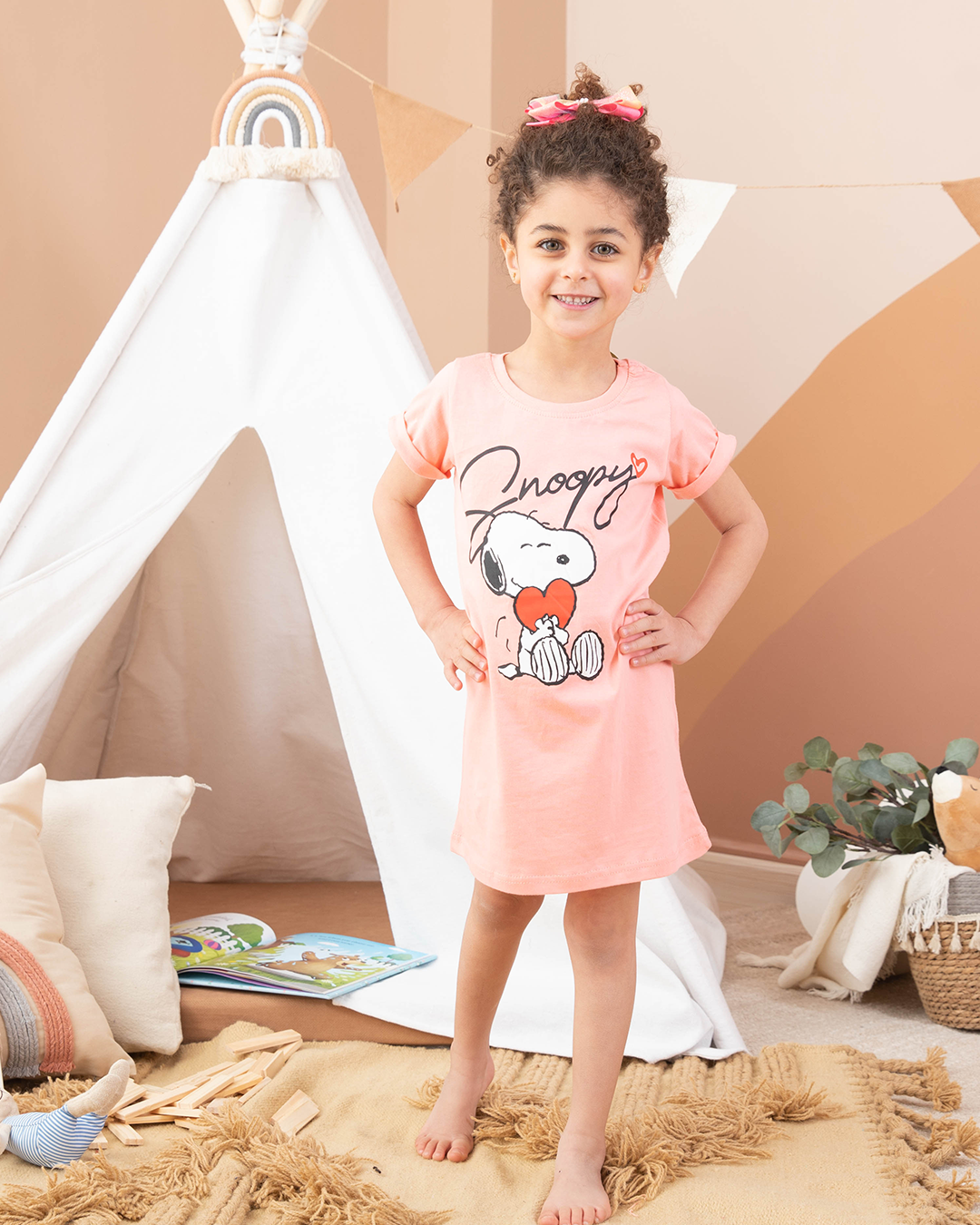 SNOOPY girls' swimsuit