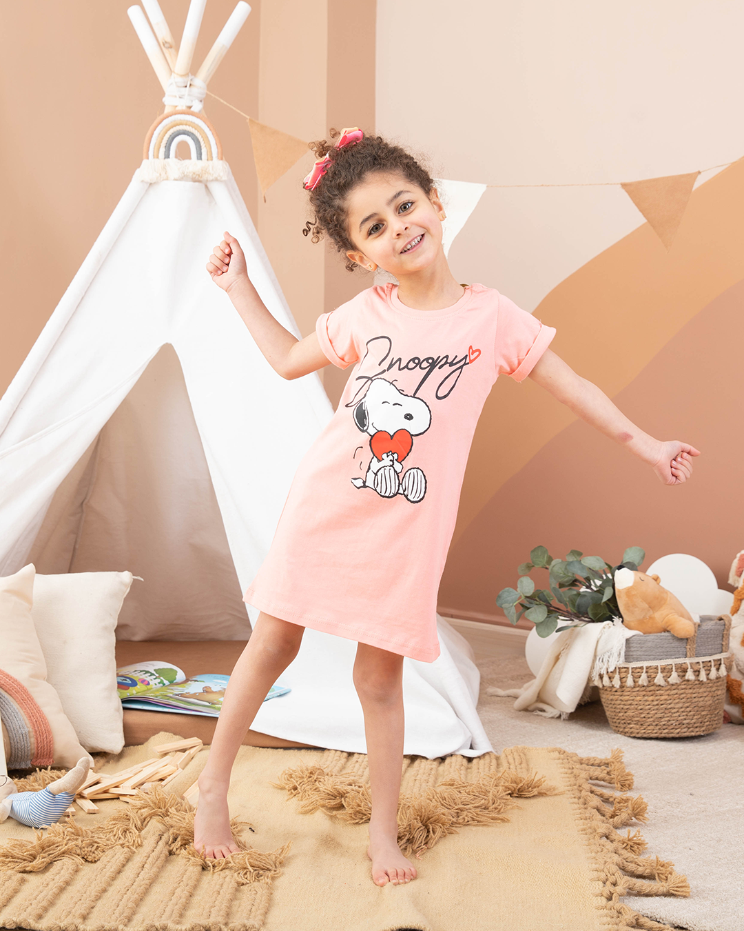 SNOOPY girls' swimsuit