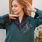 A nightshirt with buttons on the chest